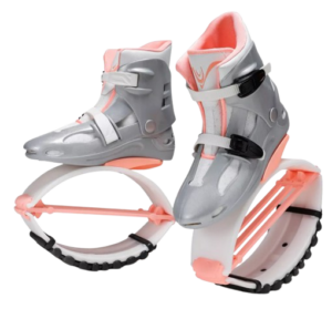 KANGAROO Boots – strieborno-čierne – 6