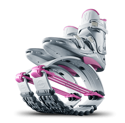 KANGOO JUMPS KJ XR3 – skákacie topánky čierno-biele – 4