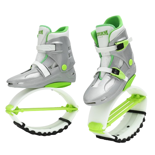 KANGAROO Boots – strieborno-čierne – 5