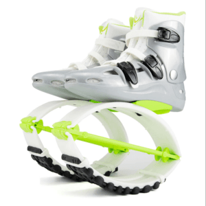 KANGAROO Boots – strieborno-zelené – 3