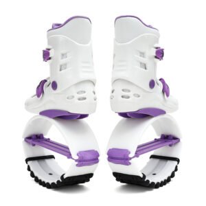 KANGAROO Boots – bielo-fialové – 3