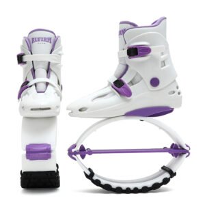 KANGAROO Boots – bielo-fialové – 2