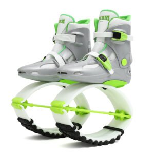 KANGAROO Boots – strieborno-zelené – 2