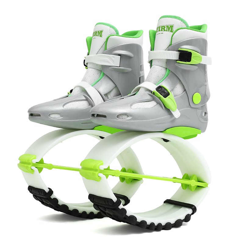 KANGAROO Boots – strieborno-zelené – 2