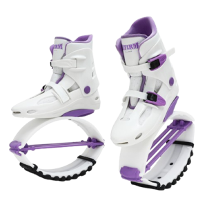 KANGAROO Boots – bielo-fialové