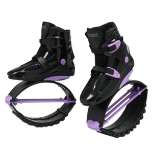 KANGAROO Boots – čierno-fialové