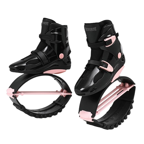 KANGAROO Boots – čierno-sv.ružové