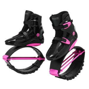 KANGAROO Boots – čierno-tm.ružové