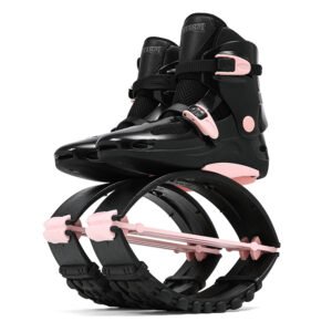 KANGAROO Boots – čierno-sv.ružové – 2