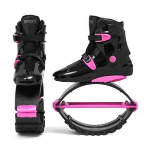 KANGAROO Boots – čierno-tm.ružové – 2