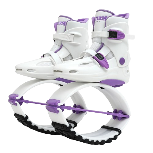KANGAROO Boots – bielo-fialové – 4