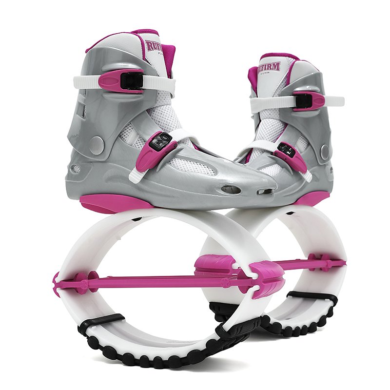 KANGAROO Boots – strieborno-ružové – 3